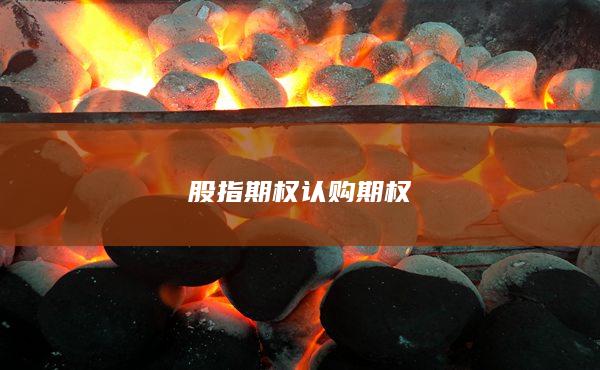 股指期權(quán)認(rèn)購期權(quán)