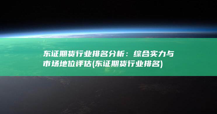 綜合實(shí)力與市場(chǎng)地位評(píng)估