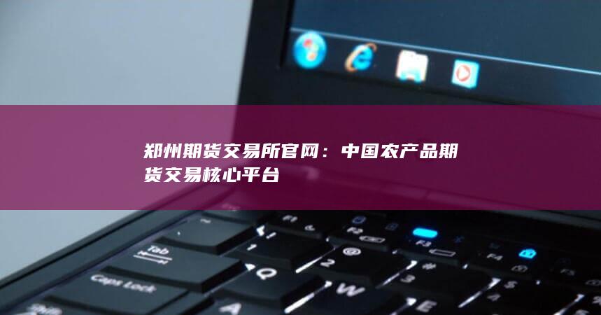 中國農(nóng)產(chǎn)品期貨交易核心平臺